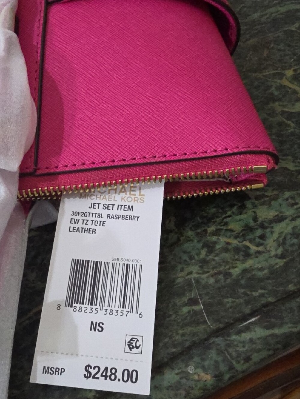 Michael Kors Hot Pink Tote - Picture 4 of 7